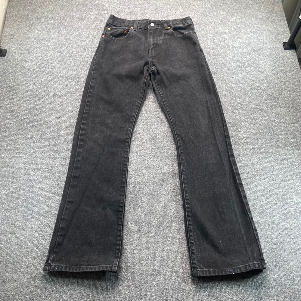 Levi's 517 Bootcut Jeans Men's 29x32 Black Denim